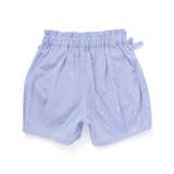 カラフルスイーツ刺しゅう風発泡プリント柄サイドリボン裾タックショートパンツ | SLAP SLIP | 詳細画像6 