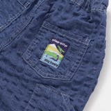 サイドポケットポコポコサッカーデニムハーフパンツ(80~130cm) | SLAP SLIP | 詳細画像10 