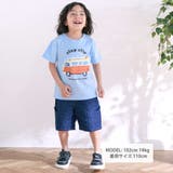 サイドポケットポコポコサッカーデニムハーフパンツ(80~130cm) | SLAP SLIP | 詳細画像2 