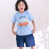 サイドポケットポコポコサッカーデニムハーフパンツ(80~130cm) | SLAP SLIP | 詳細画像3 