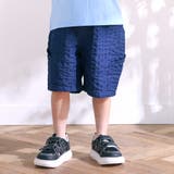 サイドポケットポコポコサッカーデニムハーフパンツ(80~130cm) | SLAP SLIP | 詳細画像4 