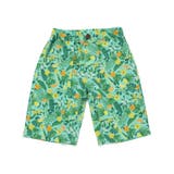 グリーン系(ボタニカル柄) | 【お揃い 接触冷感】はたらくくるまフルーツボタニカル総柄ハーフパンツ(80~13… | SLAP SLIP