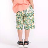 ベージュ系(ボタニカル柄) | 【お揃い 接触冷感】はたらくくるまフルーツボタニカル総柄ハーフパンツ(80~13… | SLAP SLIP