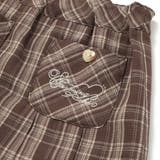 【お揃い】チェック前ポケットタックスカパン(90~130cm) | SLAP SLIP | 詳細画像15 