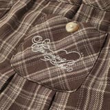 【お揃い】チェック前ポケットタックスカパン(90~130cm) | SLAP SLIP | 詳細画像17 