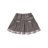 コーデュロイ×チェックレイヤードスカパン(90~130cm) | SLAP SLIP | 詳細画像16 