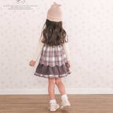 コーデュロイ×チェックレイヤードスカパン(90~130cm) | SLAP SLIP | 詳細画像6 