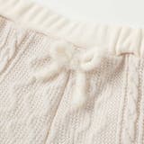 ウサギネコアニマルふわふわボアポケットケーブルニットショートパンツ(90~130… | SLAP SLIP | 詳細画像13 