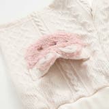 ウサギネコアニマルふわふわボアポケットケーブルニットショートパンツ(90~130… | SLAP SLIP | 詳細画像16 