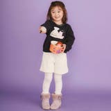 ウサギネコアニマルふわふわボアポケットケーブルニットショートパンツ(90~130… | SLAP SLIP | 詳細画像5 