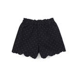 キラキラプリント裾スカラップリボン付きショートパンツ(90~130cm) | SLAP SLIP | 詳細画像2 