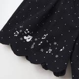 キラキラプリント裾スカラップリボン付きショートパンツ(90~130cm) | SLAP SLIP | 詳細画像6 