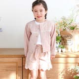 キラキラプリント裾スカラップリボン付きショートパンツ(90~130cm) | SLAP SLIP | 詳細画像4 