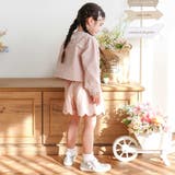 キラキラプリント裾スカラップリボン付きショートパンツ(90~130cm) | SLAP SLIP | 詳細画像5 