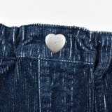 【お揃い】ハートチャーム付きデニムコールテン台形スカート(90~130cm) | SLAP SLIP | 詳細画像10 