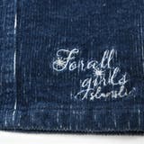 【お揃い】ハートチャーム付きデニムコールテン台形スカート(90~130cm) | SLAP SLIP | 詳細画像12 