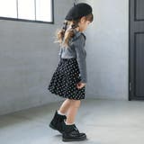 エンボスドット柄リボン付きバルーンスカート(90~130cm) | SLAP SLIP | 詳細画像3 