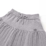 【ウォッシャブル加工】リボンチャーム付きニットプリーツスカパン(90~130cm… | SLAP SLIP | 詳細画像11 