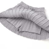 【ウォッシャブル加工】リボンチャーム付きニットプリーツスカパン(90~130cm… | SLAP SLIP | 詳細画像14 