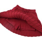 【ウォッシャブル加工】リボンチャーム付きニットプリーツスカパン(90~130cm… | SLAP SLIP | 詳細画像8 