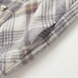 【お揃い】ファー切替チェック台形スカート(90~130cm) | SLAP SLIP | 詳細画像13 