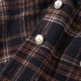 【お揃い】ファー切替チェック台形スカート(90~130cm) | SLAP SLIP | 詳細画像7 