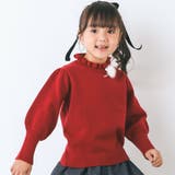 フリル襟バルーン袖ハイネックニット(80~130cm) | SLAP SLIP | 詳細画像3 