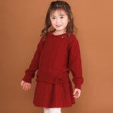 編み込みリボンハート柄 襟付きニットトップス | SLAP SLIP | 詳細画像4