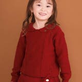 編み込みリボンハート柄 襟付きニットトップス | SLAP SLIP | 詳細画像5