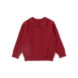 編み込みリボンハート柄 襟付きニットトップス | SLAP SLIP | 詳細画像6