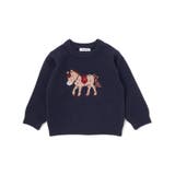 ウマクマネコアニマルモチーフニットトップス(80~130cm) | SLAP SLIP | 詳細画像10