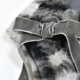 肩リボンチェック柄ファーボアベスト(80~130cm) | SLAP SLIP | 詳細画像18