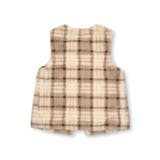 肩リボンチェック柄ファーボアベスト(80~130cm) | SLAP SLIP | 詳細画像21