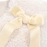 肩リボンチェック柄ファーボアベスト(80~130cm) | SLAP SLIP | 詳細画像8