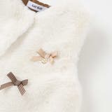 リボン付きワンスナップボアファーベスト(80~130cm) | SLAP SLIP | 詳細画像11 