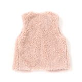 リボン付きワンスナップボアファーベスト(80~130cm) | SLAP SLIP | 詳細画像17 