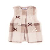 リボン付きワンスナップボアファーベスト(80~130cm) | SLAP SLIP | 詳細画像18 