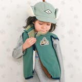 胸刺しゅうバイカラーリバーシブルボアベスト(80~130cm) | SLAP SLIP | 詳細画像5 