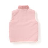 胸刺しゅうバイカラーリバーシブルボアベスト(80~130cm) | SLAP SLIP | 詳細画像9 