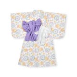 【お揃い】花火レモン花柄襟レースプルオーバー浴衣+帯セット(90~140cm) | SLAP SLIP | 詳細画像12 