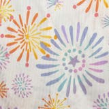 【お揃い】花火レモン花柄襟レースプルオーバー浴衣+帯セット(90~140cm) | SLAP SLIP | 詳細画像17 