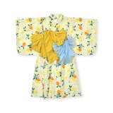 【お揃い】花火レモン花柄襟レースプルオーバー浴衣+帯セット(90~140cm) | SLAP SLIP | 詳細画像26 