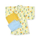 【お揃い】花火レモン花柄襟レースプルオーバー浴衣+帯セット(90~140cm) | SLAP SLIP | 詳細画像27 