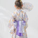 【お揃い】花火レモン花柄襟レースプルオーバー浴衣+帯セット(90~140cm) | SLAP SLIP | 詳細画像4 