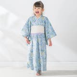 【お揃い】花火レモン花柄襟レースプルオーバー浴衣+帯セット(90~140cm) | SLAP SLIP | 詳細画像9 