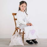 【お揃い】ハートポケット付きときめきモチーフ総柄リバーシブルレッスンバッグ | SLAP SLIP | 詳細画像4 