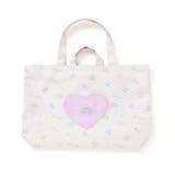 【お揃い】ハートポケット付きときめきモチーフ総柄リバーシブルレッスンバッグ | SLAP SLIP | 詳細画像6 