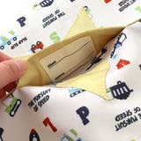 【お揃い】スターポケット付きはたらくくるま総柄リバーシブルレッスンバッグ | SLAP SLIP | 詳細画像11