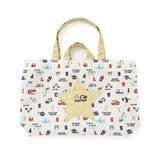 【お揃い】スターポケット付きはたらくくるま総柄リバーシブルレッスンバッグ | SLAP SLIP | 詳細画像5