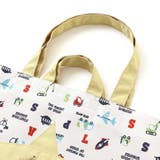 【お揃い】スターポケット付きはたらくくるま総柄リバーシブルレッスンバッグ | SLAP SLIP | 詳細画像9